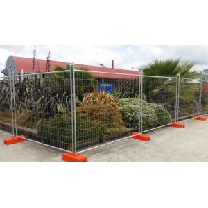 Australia Standard Temp Construction Fence 6ft Height 50x200 Mm Hole Size