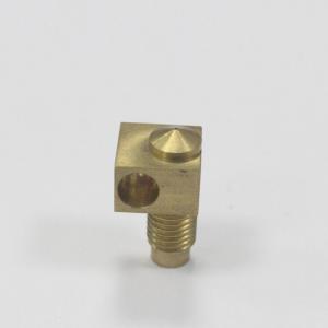 China CNC Brass Parts, Brass 3D Printer Nozzle, Brass Machined Parts, 	Height Gauge supplier