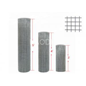 Professional Welded Steel Wire Fabric Zinc Coated Layer Roll Height 3' 4' Or 5'