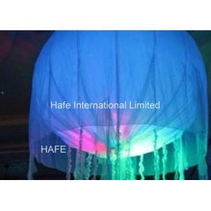 China 2.5M / 8.2ft Global Light Up Helium Balloons USA Bubble Street  Decoration supplier