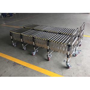 Stainless Steel Motorized Flexible Extendable Roller Conveyor for Industry