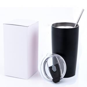 China 600ML Double Wall Vacuum Insulated Travel Drinking Cup Stainless Steel Vacuum Thermal Insulated Travel Mug supplier
