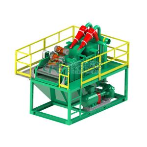 China Hydrocyclone 45KW Mud Tank System , Compact Size Drilling Mud Disposal supplier