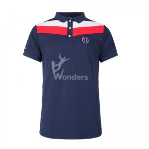 Men' s Golf Polo Short Sleeve Rider Polo Athletic Shirt Dyed