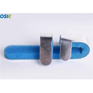 Universal Size Broken Bone Splint Blue Foam Aluminum Material For Finger