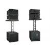 China 10 inch Line Array Active Sound System Neodymium Woofers For Outdoor Show wholesale