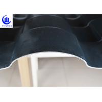 Environment Friendly Plastic Corrugated Roofing Sheets Bright Colors 1120mm Width