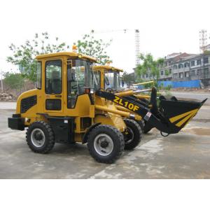 Rigid Steel Structure Mini Wheel Loader with 1000kg Rated Load 0.5 m3 Bucket Capacity