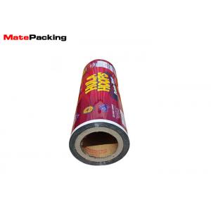 China Custom Size Packaging Roll Film , Laminated Packaging Films Gravure Mold Printing supplier