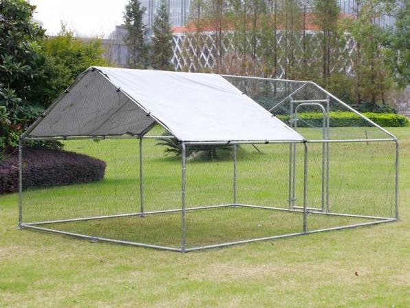 4Lx3Wx2H m Chicken Run Coop/ Animal Run/Chicken House/Pet House/Outdoor Exercise
