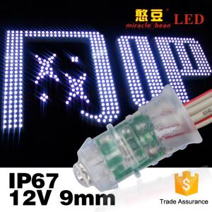 China 0.15W Power Pixel LED Lighting White Color With PVC Shell Silicone Inside supplier