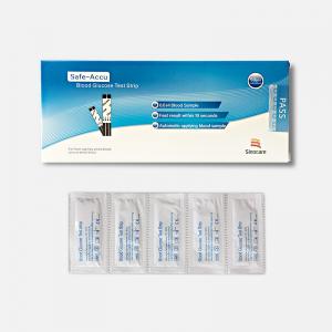 Pvc Medical Blood Glucose Strips , Professional Blood Test Strips For Diabetes