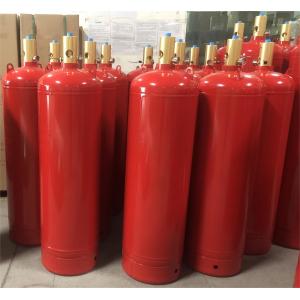 China Data Center Fire Suppression System FM 200 Cylinders 400mm supplier