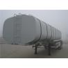 China 30CBM Bitumen Heating Tank , Asphalt Cheap Tanker Trailer , Asphalt Tank Transport Trailer wholesale