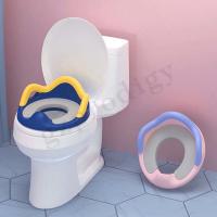 China Sturdy ABS Potty Baby Toilet Training Seat Blue Or Pink Color on sale