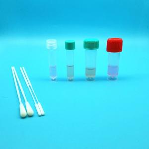 China 5Ml  6Ml 10Ml Sterile Virus Sampling Swab For Collection supplier