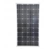 100W Siliver Corrugated Solar Power Panels , Mono Silicon Solar Panels For