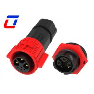 China 300V Wire To Board IP67 Waterproof Connector 3 Pin Male Power 4 Pin Female Signal supplier