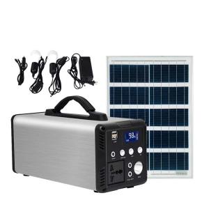 China Home Outdoor 110v 220v Power Banks Solar Charging Station Portable Power Generator Solar bank 200W Power Station supplier