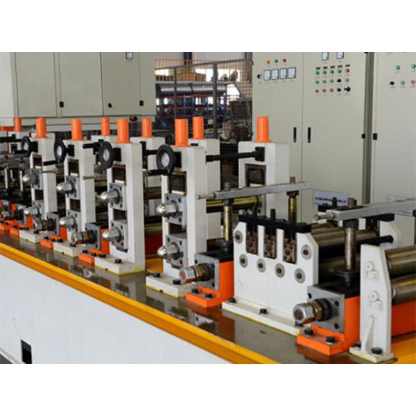 High Efficiency 16-50.8mm Steel Pipe Making Machine with PLC Control