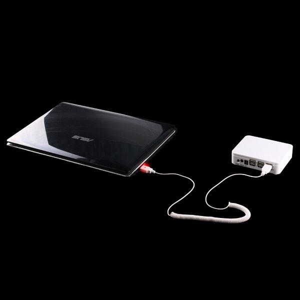 COMER multi-port alarm system for laptop computer anti theft display security 6 ports