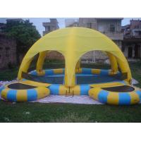 China Inflatable Water Pool With Tent / Inflatable Water Ball Pool For Party on sale