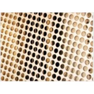 China Lightweight Decorative Perforated Copper Sheet Long Service Life supplier