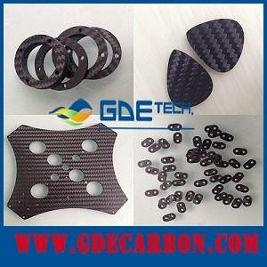 Custom carbon fiber cnc cutting diy parts