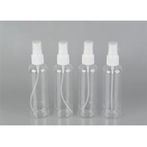 China 30ml Cylinder Pet Plastic Pump  Spray Bottle transparent color supplier