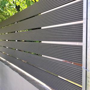 Recycled WPC Composite Fencing Boards Garden Composite Decorative Fence Panels