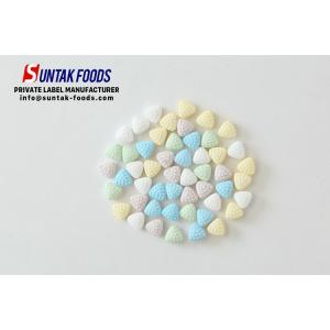 China 0.7g Fruit Flavor Sweet Breath Mints Textured Triangle Candy Shape supplier