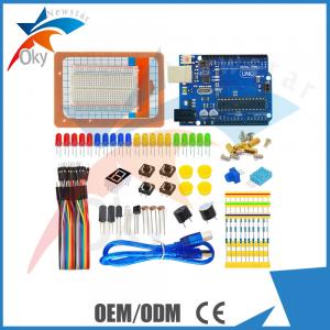 China Based diy educational learning starter kit for Arduino 400 holes bread board USB Cable 255g supplier