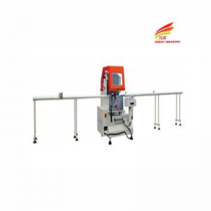 Aluminium bracket cutting machine signle head aluminum saw pvc door aluminium cutting machinery