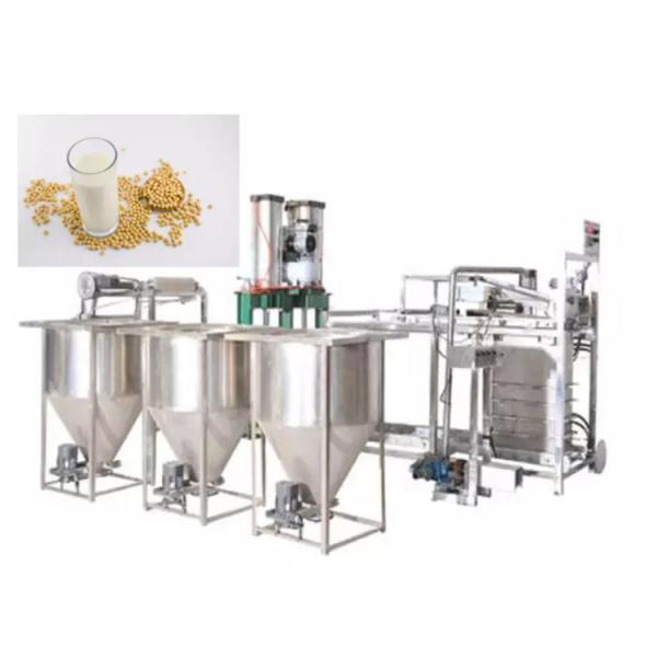 Planta de Procesamiento de Leche de Leche de Almendras y Soja Proteica Automática