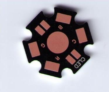 Placa de circuito del PWB LED del aluminio del cobre de 1 onza, producción de