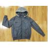 China Hooded Padded Faux Leather Jacket Motorcycle PU Fabric wholesale