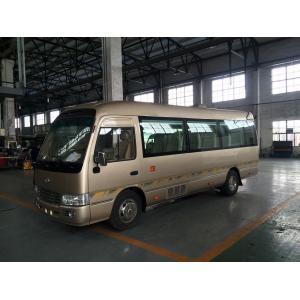 China Swing Door / Sliding Door Coaster Mini Bus Toyota Type Front Semi - Integral Body supplier