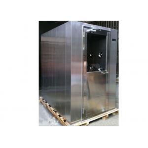 China Stianless Steel 304/ SUS 304 Portable Air Shower Room With  Electric Panel Control supplier