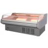 China Restaurant Deli Display Refrigerator 2m 3m Open Fresh Meat Display Cooler Counter wholesale