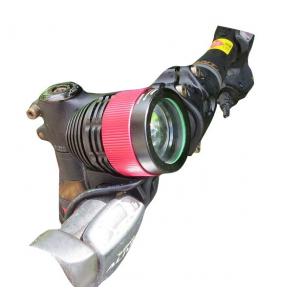 Outdoor Sports 8.4V High Power LED Bike Light Clear With Battery Pack