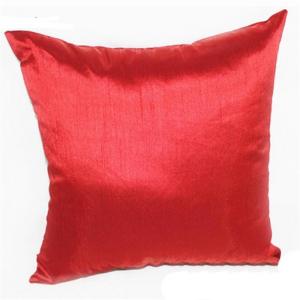 China 注文のクッション カバー45cm絹の赤い枕カバー デザイナー クッション カバー supplier