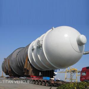 China Turntable Bolster Gooseneck Modular Trailer for carrying 120 ton 200 ton tank supplier