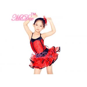 Kids Dance Outfits / Clothes Two Layers Ballet Tutu Costumes With Black Edge