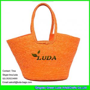 LUDA supplied best handbags wheat straw plaited straw tote bag
