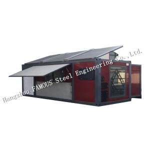 China NZ / AU Standard Salable Mobile Living Tiny Prefab Container House Customized Decoration Design supplier