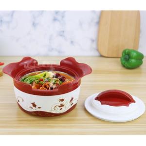 China 4pcs magnolia flower pot 410 stainless steel casserole hot pot set with lid cover supplier