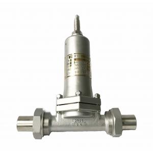 China Industrial Cryogenic Pressure Reducing Valve Throme Plated Surface SS304 supplier