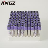 China Glass Plastic K3 EDTA Blood Collection Tube 2ml-10ml Adhesive Label Type on sale