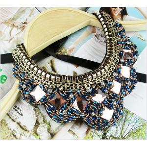 TP-N1 Jewelry Rhinestone Bead statement necklace Jewelry Necklace for Costume