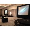 Portable Matte White Fast Fold Screens Front and Rear Projection For Event